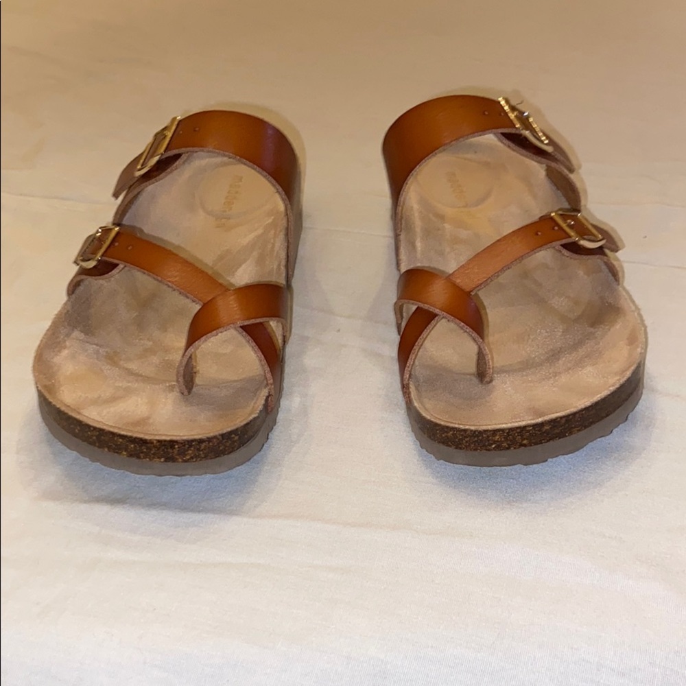 Madden Girl Brown Sandals - Picture 4 of 16